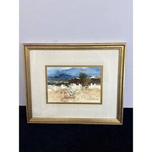 Maureen Brouillette Original Watercolour Painting – Fine Collectible Art Signed